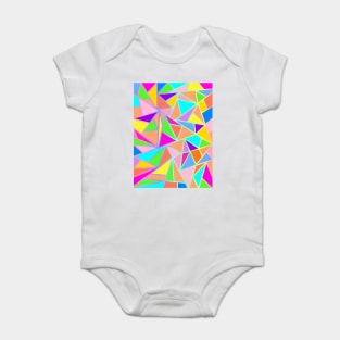 Vibrant Geometric Baby Bodysuit